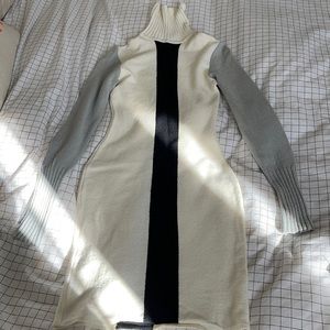 PARIS ANTI-FLIRT TURTLE NECK DRESS